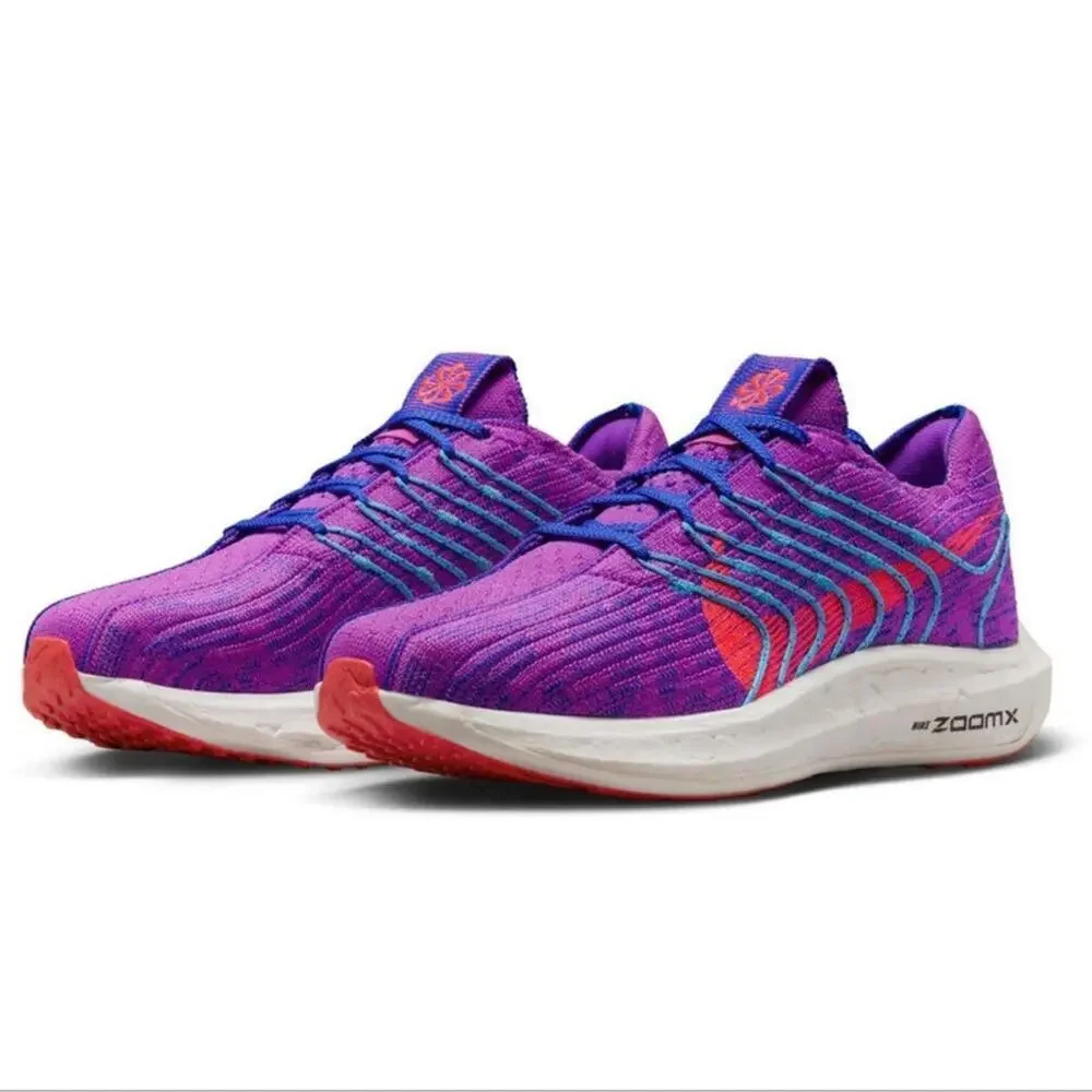 Nike Women's Pegasus Turbo Flyknit Next Nature Running Shoes‎ Fuschia Dream 10.5